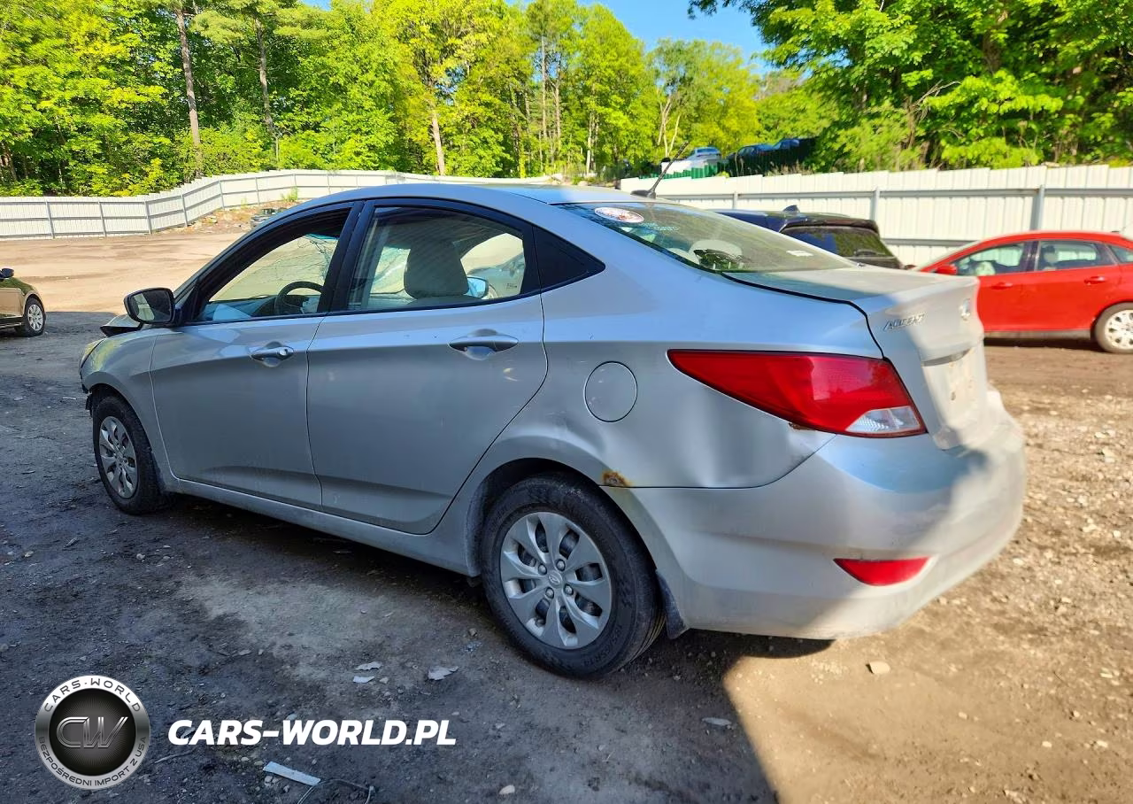 2016 Hyundai Accent Se VIN:KMHCT4AE8GU968352 - 2