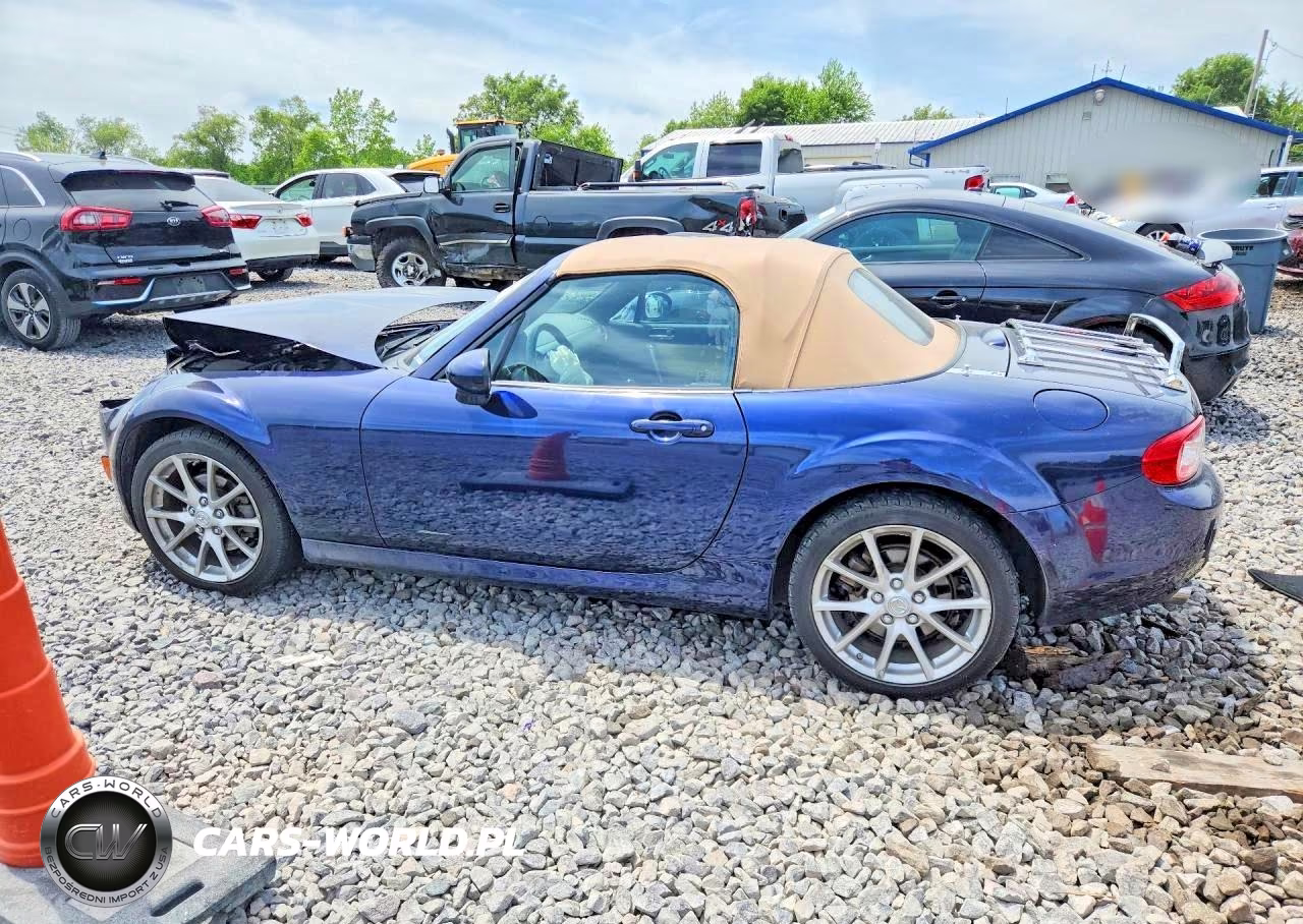 2011 Mazda Mx-5 Miata VIN:JM1NC2NF3B0214196 - 2