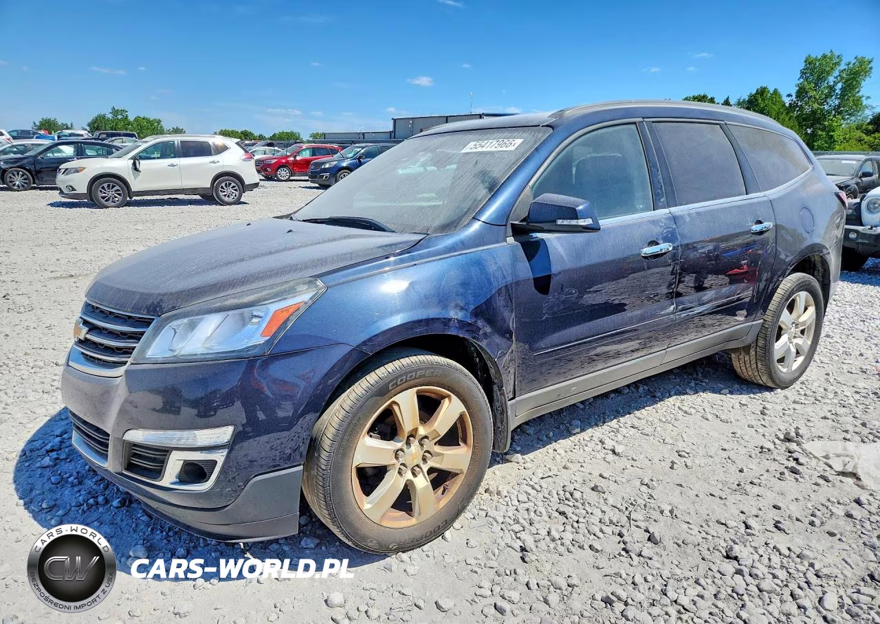 2016 Chevrolet Traverse Lt VIN:1GNKRGKDXGJ292873 - 1