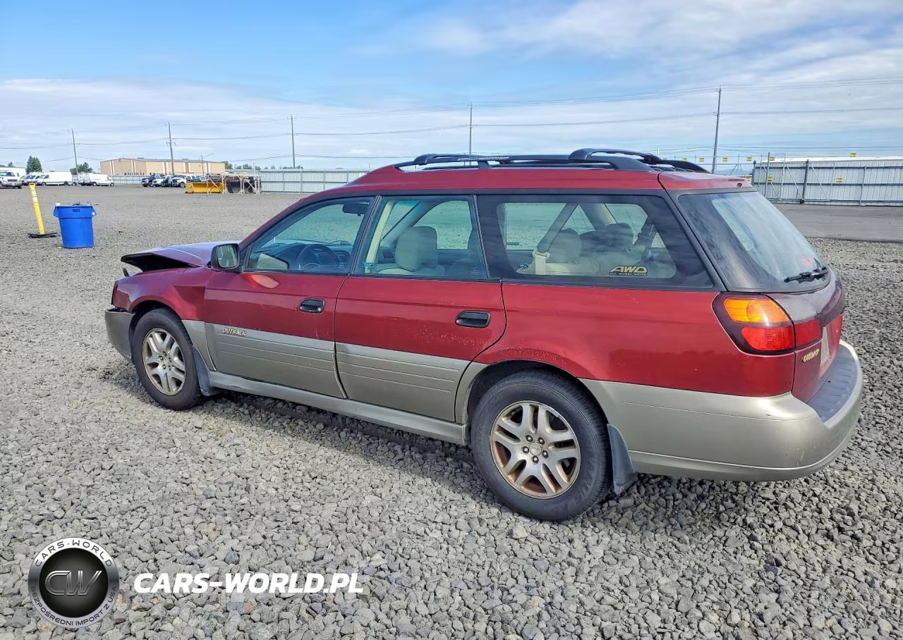2003 Subaru Legacy Outback Awp VIN:4S3BH675X37611526 - 2