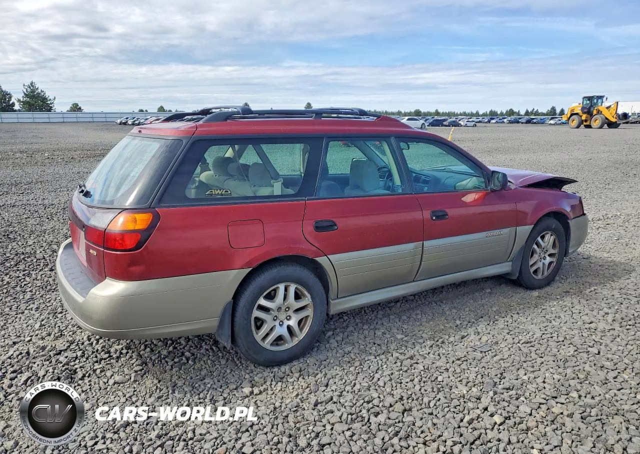 2003 Subaru Legacy Outback Awp VIN:4S3BH675X37611526 - 3