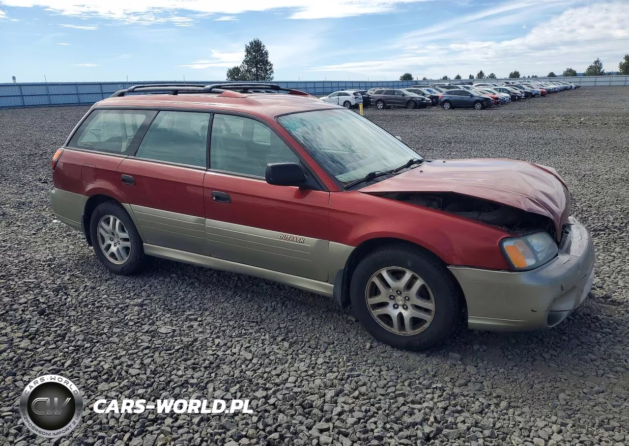 2003 Subaru Legacy Outback Awp VIN:4S3BH675X37611526 - 4
