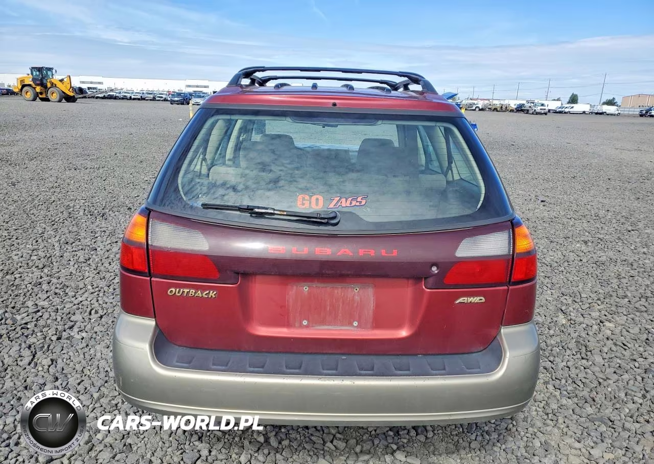 2003 Subaru Legacy Outback Awp VIN:4S3BH675X37611526 - 6