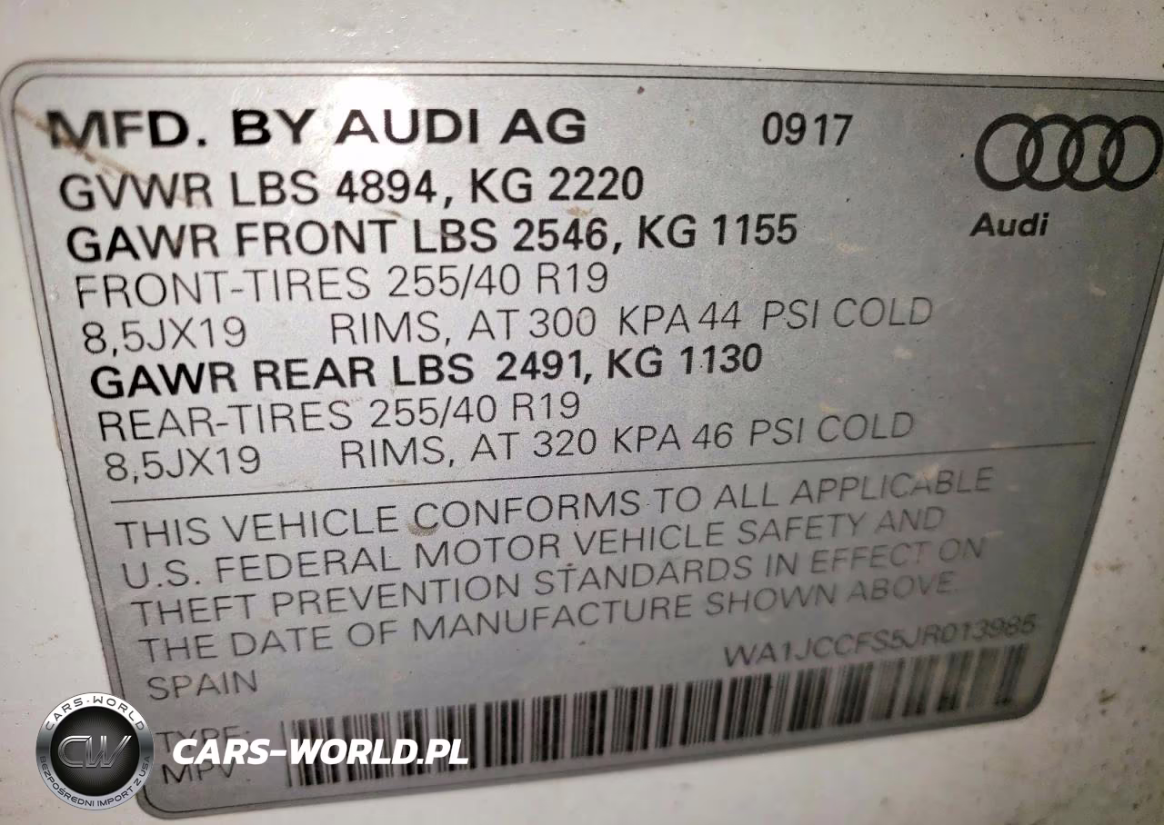 2018 Audi Q3 Premium Plus VIN:WA1JCCFS5JR013985 - 13