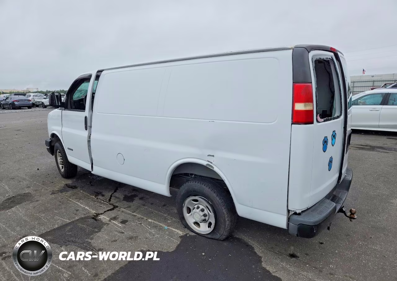 2005 Chevrolet Express Delivery Van VIN:1GCGG25V251265739 - 2