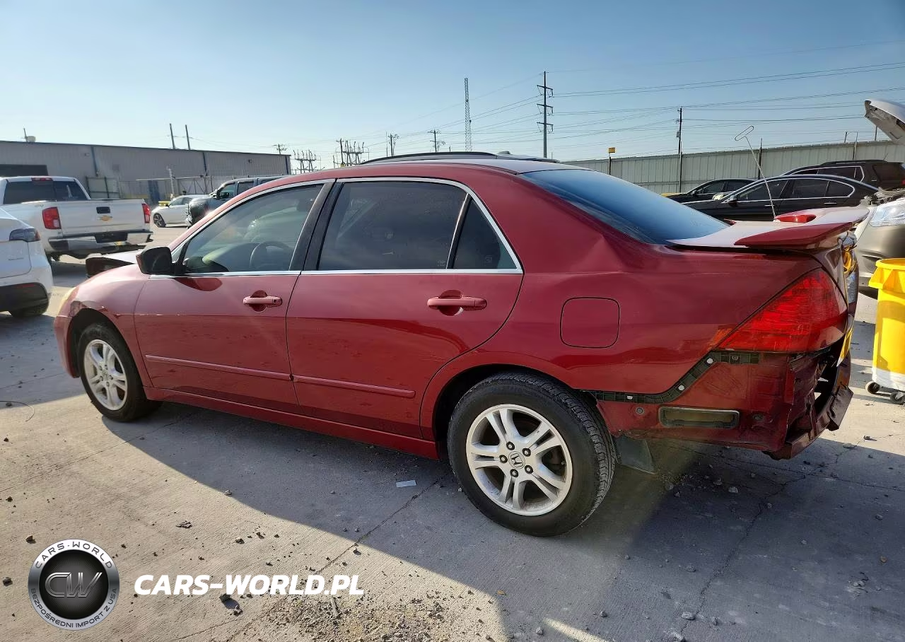 2007 Honda Accord Se VIN:1HGCM563X7A213933 - 2