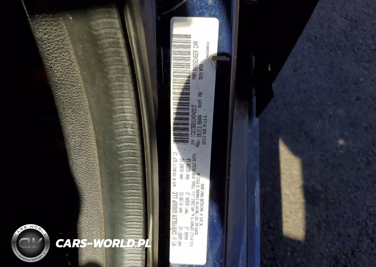 2013 Chrysler 200 Touring VIN:1C3CCBBB1DN542915 - 12