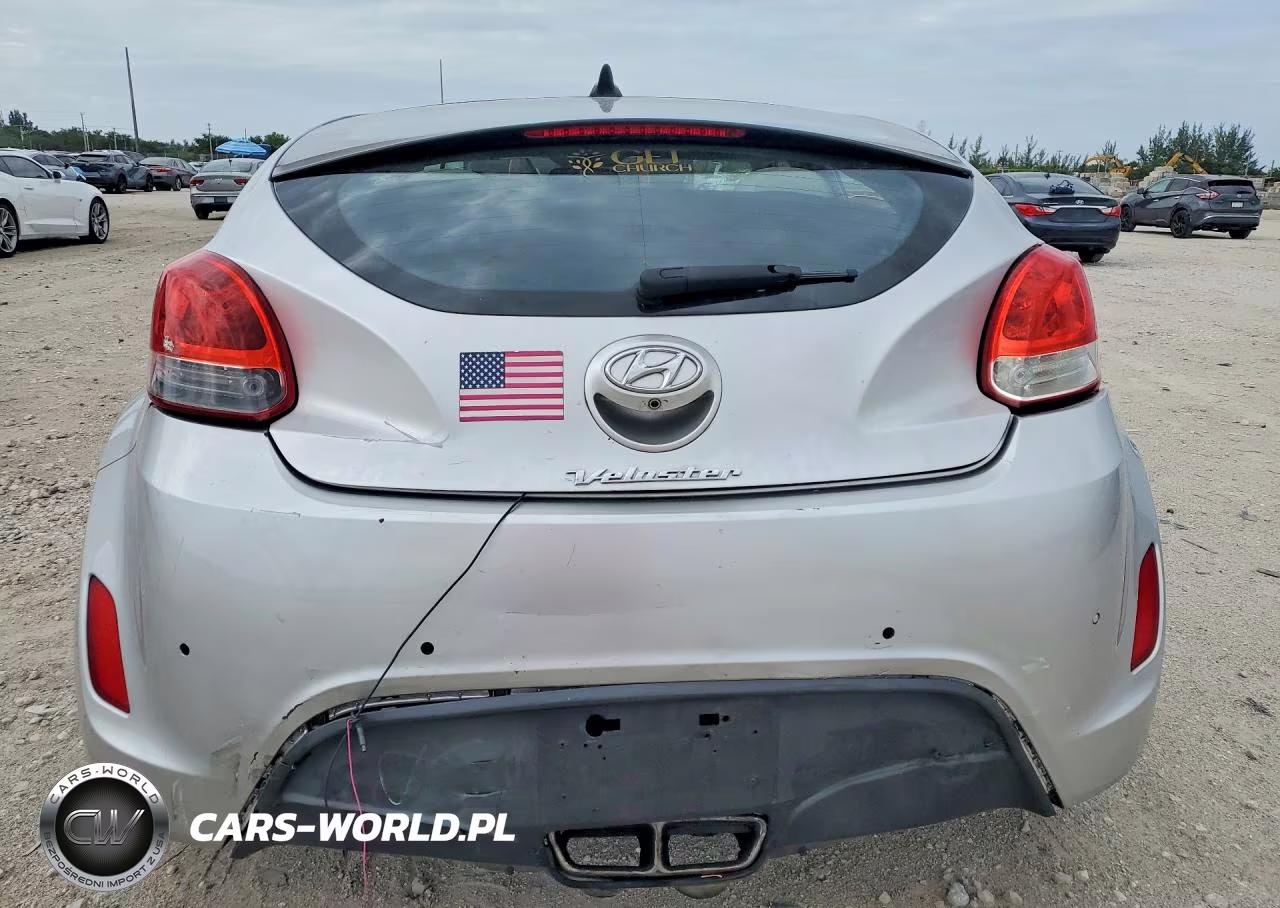 2012 Hyundai Veloster Base VIN:KMHTC6AD0CU067134 - 6