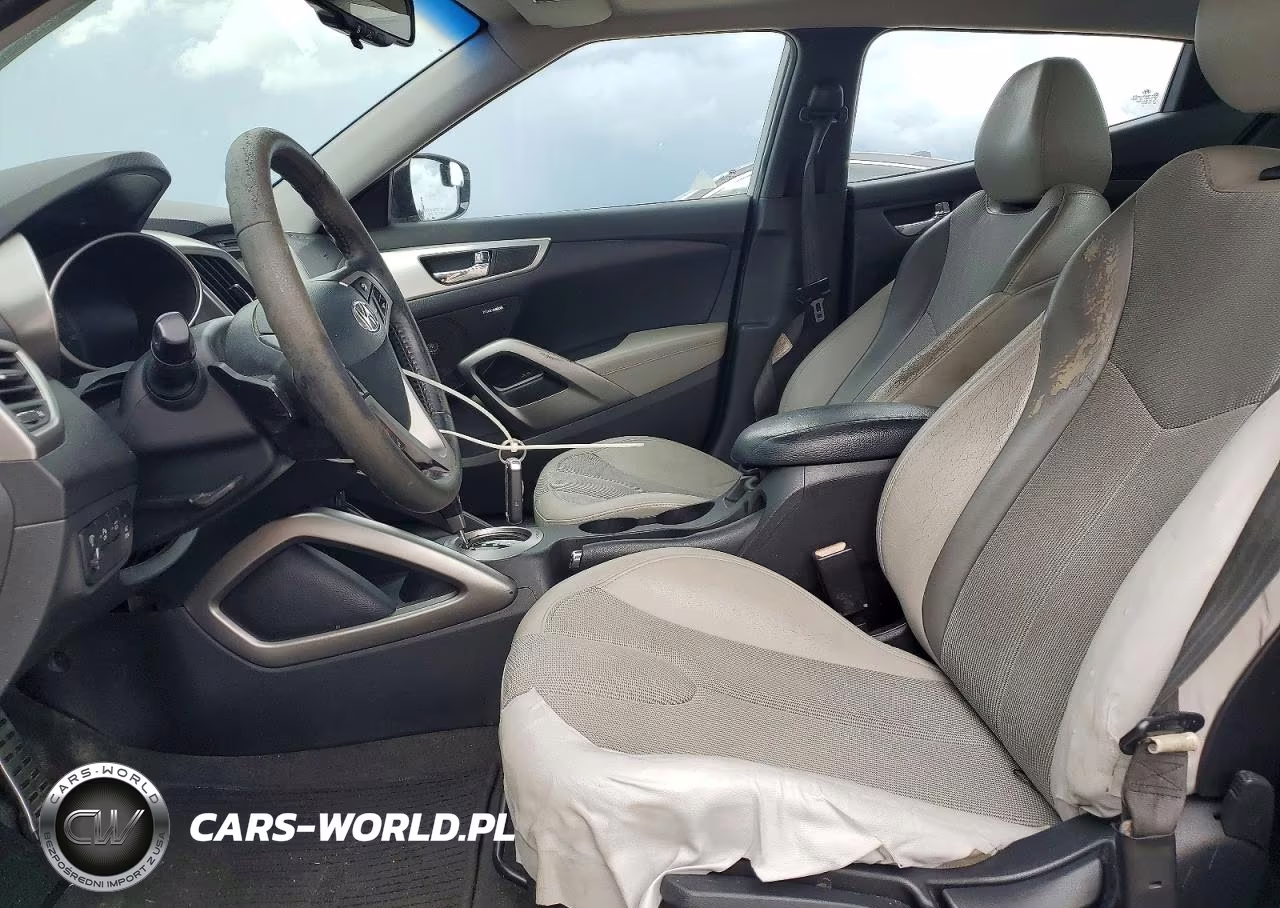 2012 Hyundai Veloster Base VIN:KMHTC6AD0CU067134 - 7
