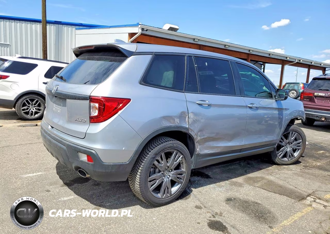 2020 Honda Passport Exl VIN:5FNYF8H59LB014906 - 3