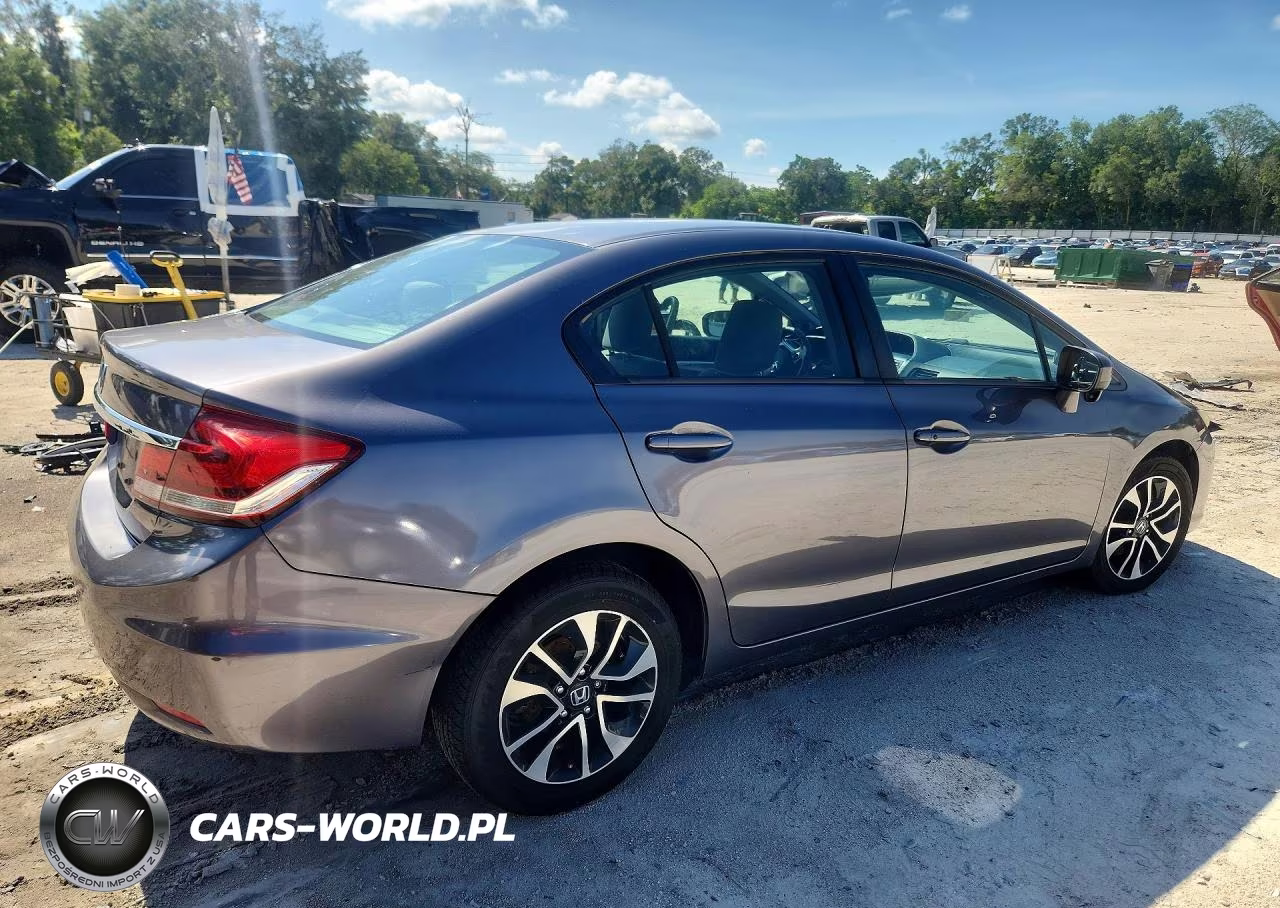 2015 Honda Civic Ex VIN:19XFB2F84FE233800 - 3