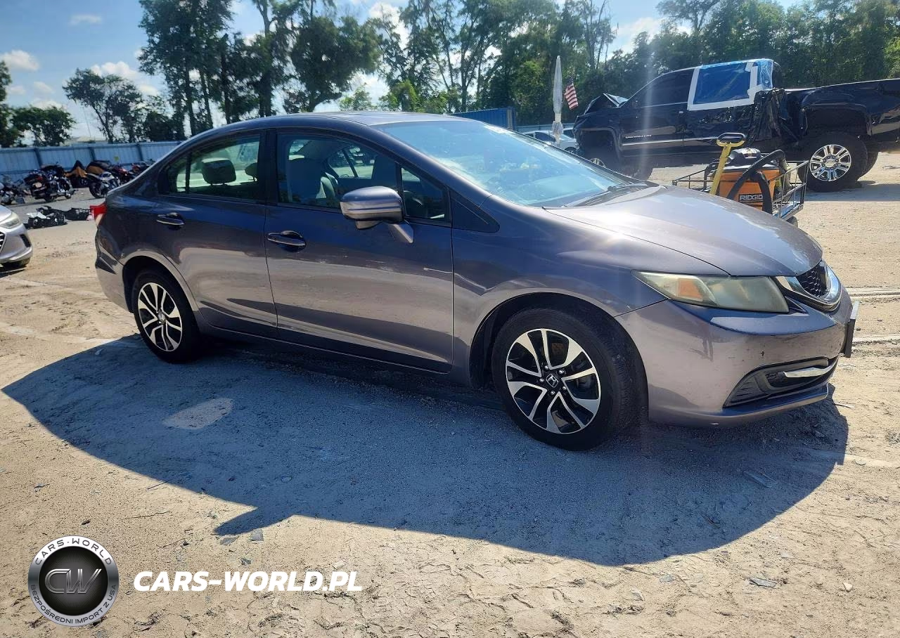 2015 Honda Civic Ex VIN:19XFB2F84FE233800 - 4