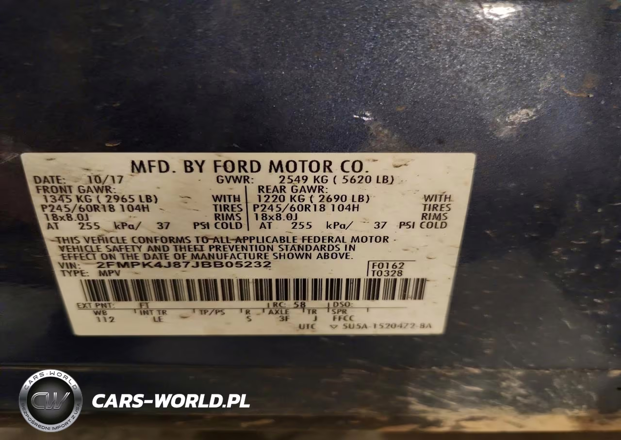 2018 Ford Edge Sel VIN:2FMPK4J87JBB05232 - 13
