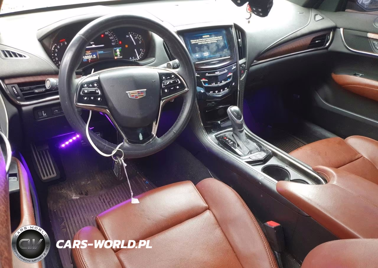 2017 Cadillac Ats Premium Luxury VIN:1G6AJ1RS6H0199355 - 8