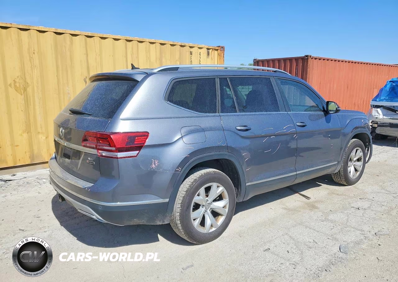 2018 Volkswagen Atlas Sel VIN:1V2MR2CA7JC553993 - 3