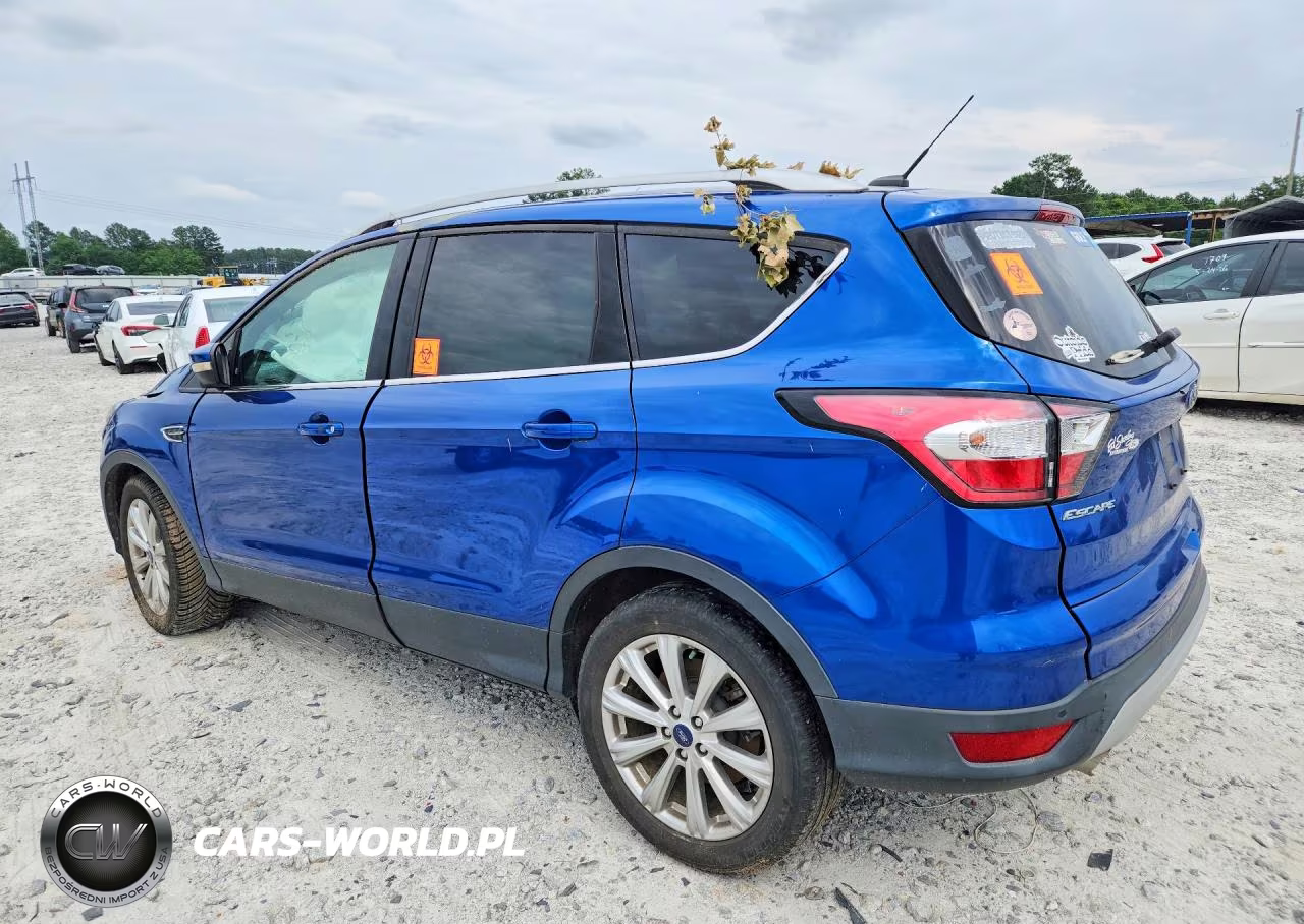 2017 Ford Escape Titanium VIN:1FMCU0J91HUD24332 - 2