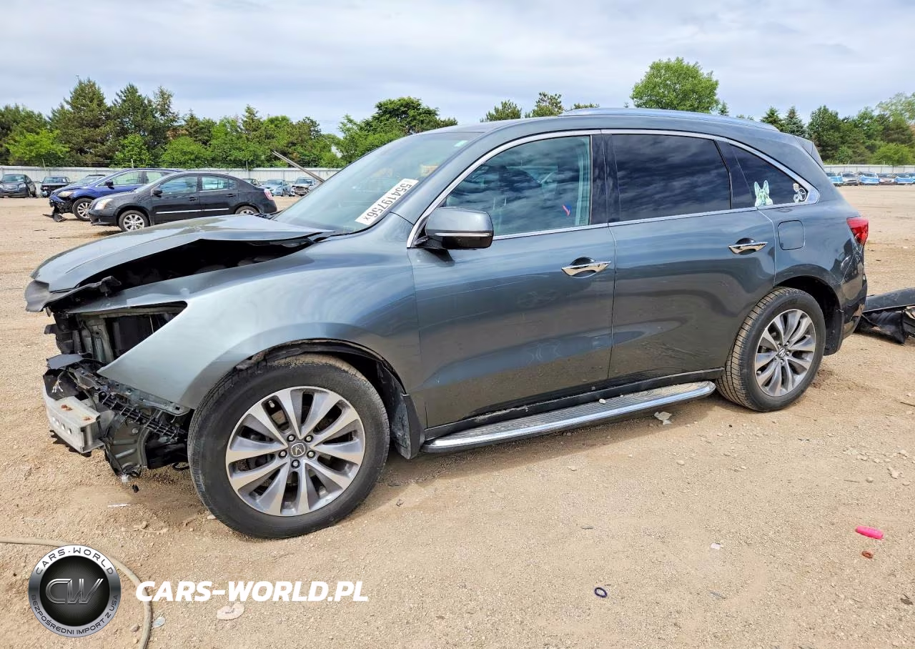2015 Acura Mdx Advance