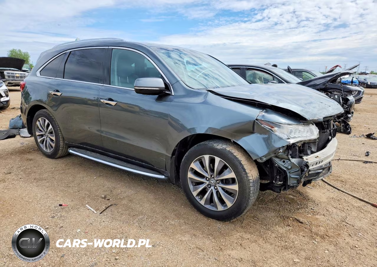 2015 Acura Mdx Advance VIN:5FRYD3H88FB001862 - 4