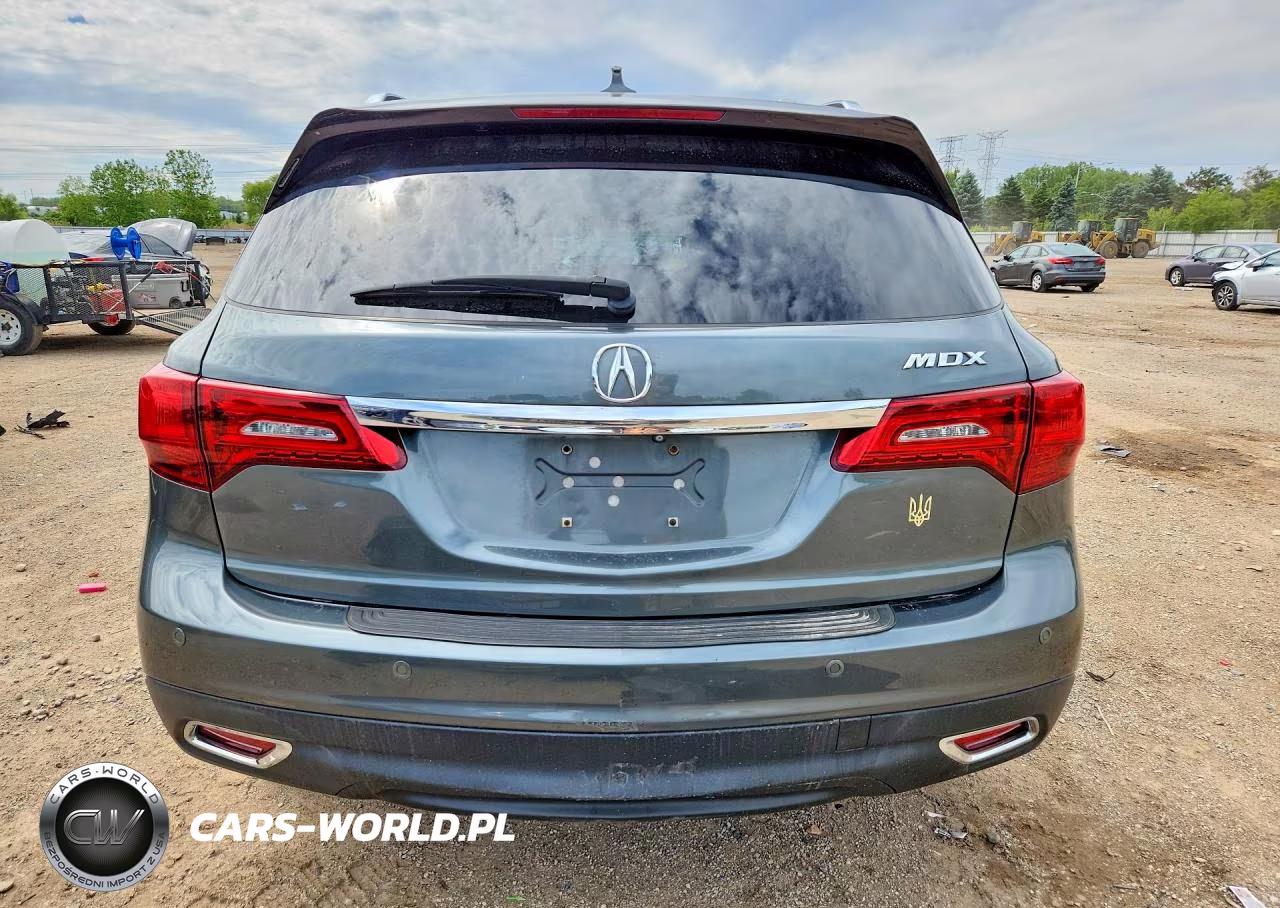 2015 Acura Mdx Advance VIN:5FRYD3H88FB001862 - 6
