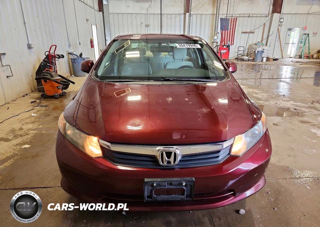 2012 Honda Civic Lx VIN:19XFB2F58CE089105 - 5