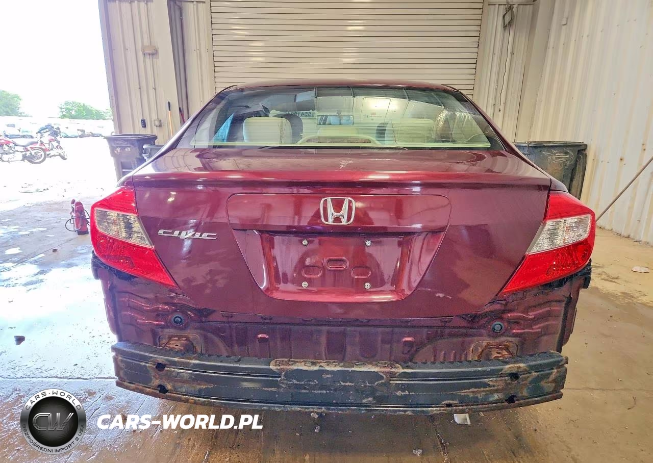 2012 Honda Civic Lx VIN:19XFB2F58CE089105 - 6