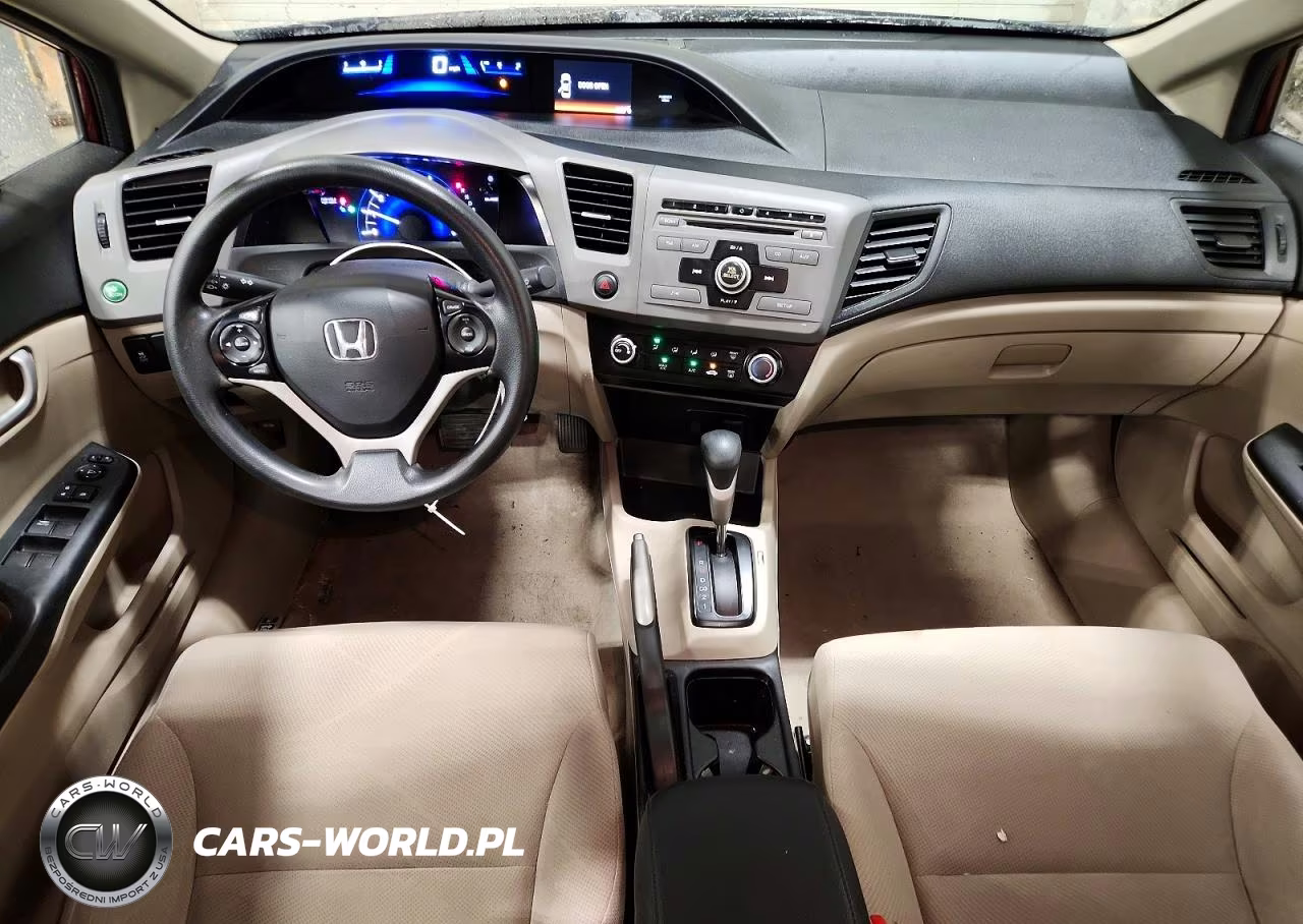 2012 Honda Civic Lx VIN:19XFB2F58CE089105 - 8