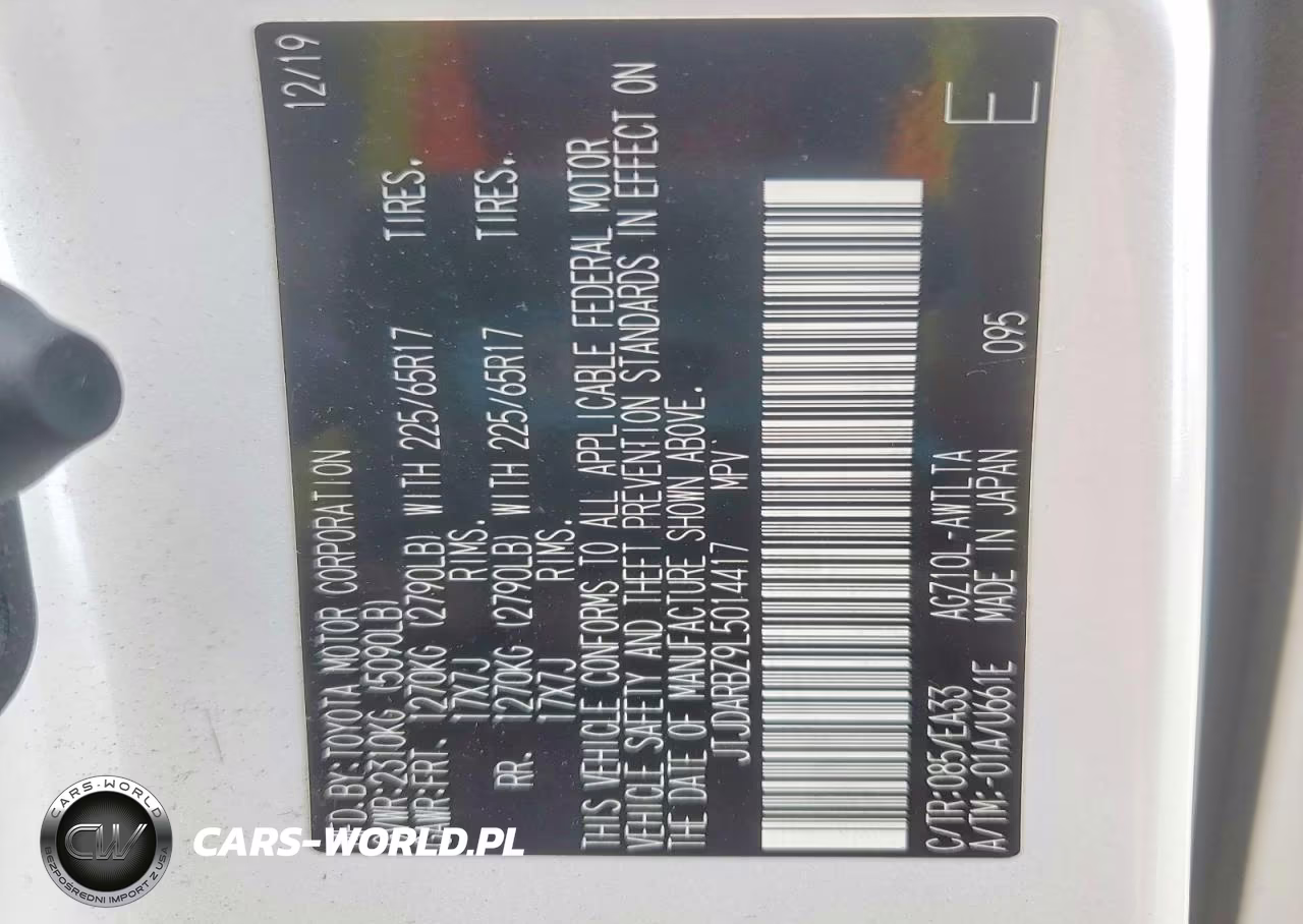 2020 Lexus Nx 300 VIN:JTJDARBZ9L5014417 - 13