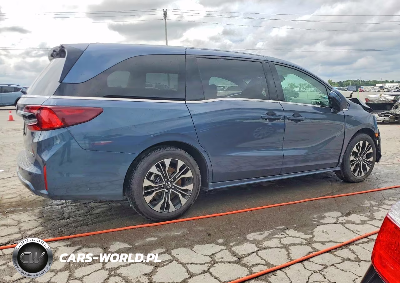 2025 Honda Odyssey Elite VIN:5FNRL6H91SB028317 - 3