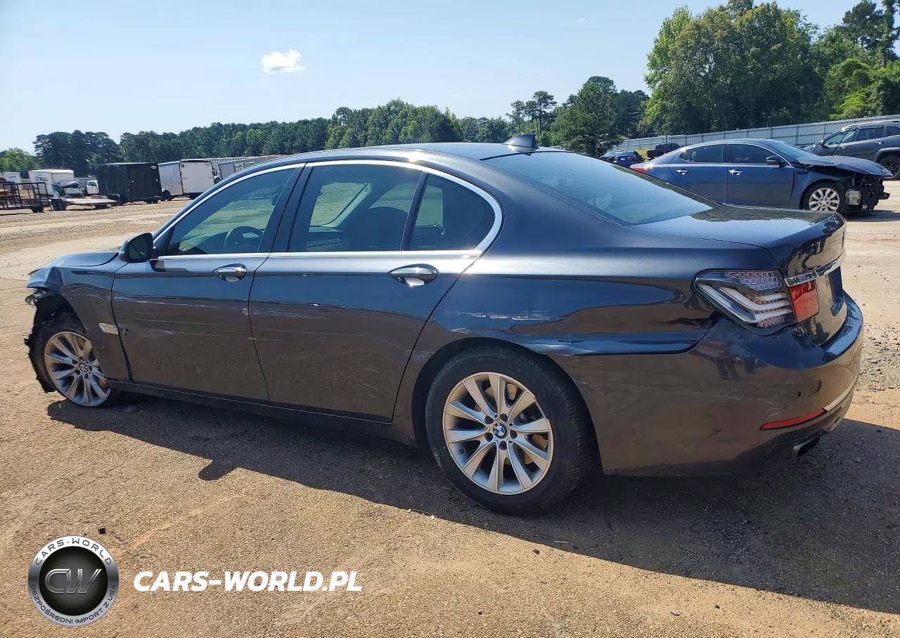 2015 BMW 740 I VIN:WBAYA6C59FGK16582 - 2
