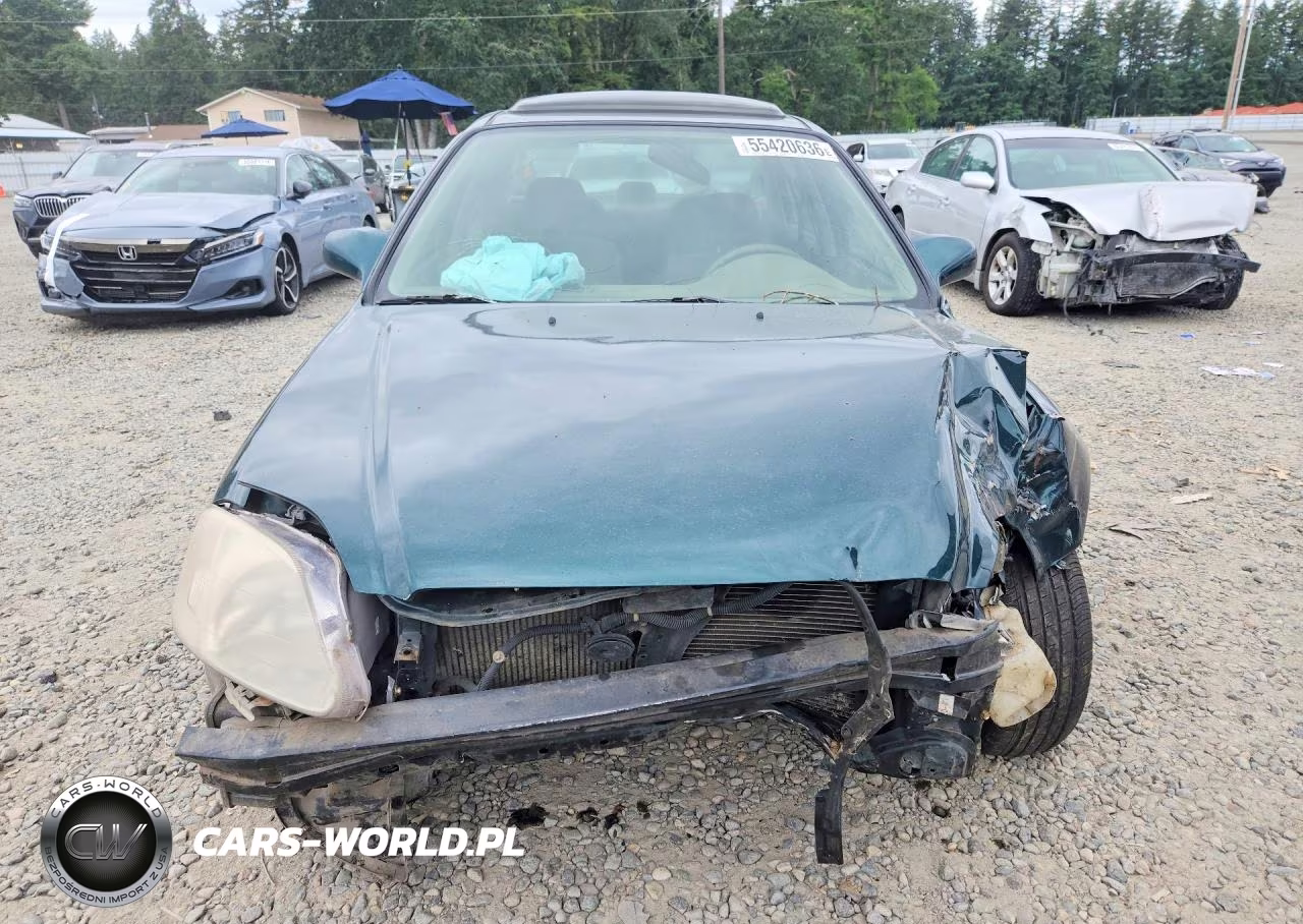 2000 Honda Civic Ex VIN:JHMEJ8647YS003990 - 5