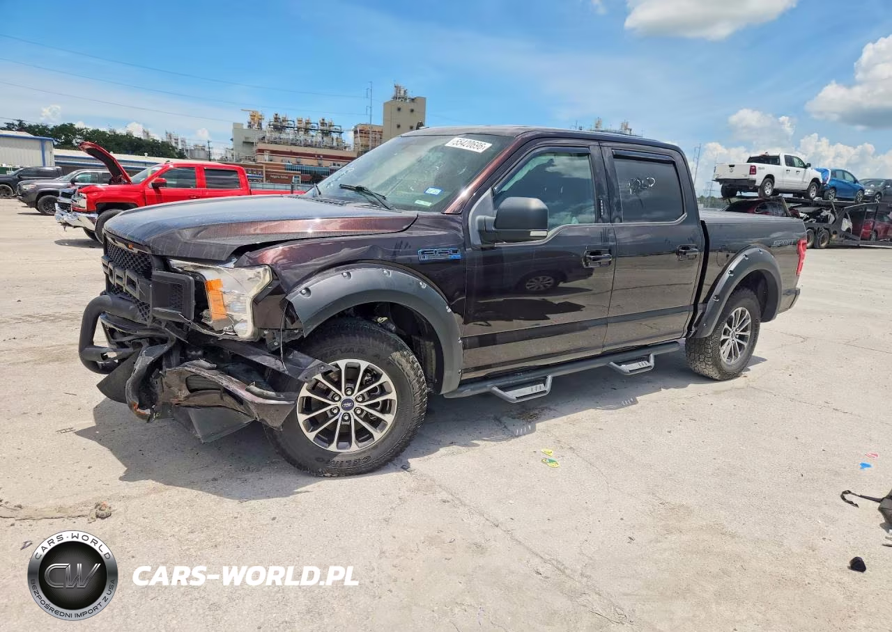 2019 Ford F150 Supercrew VIN:1FTEW1E44KFD48647 - 1