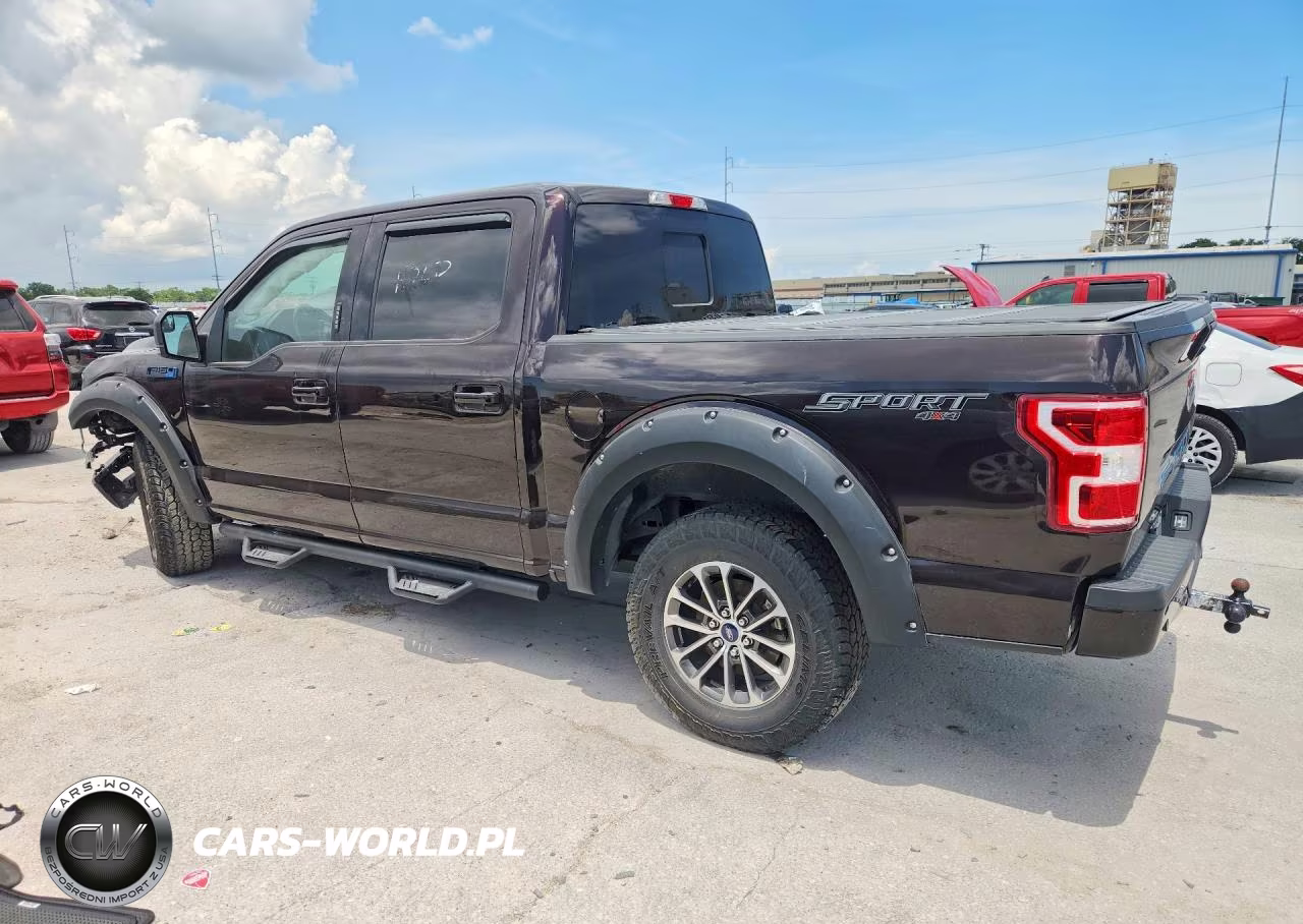 2019 Ford F150 Supercrew VIN:1FTEW1E44KFD48647 - 2