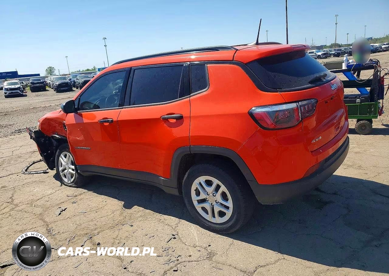 2018 Jeep Compass Sport VIN:3C4NJDAB1JT101045 - 2
