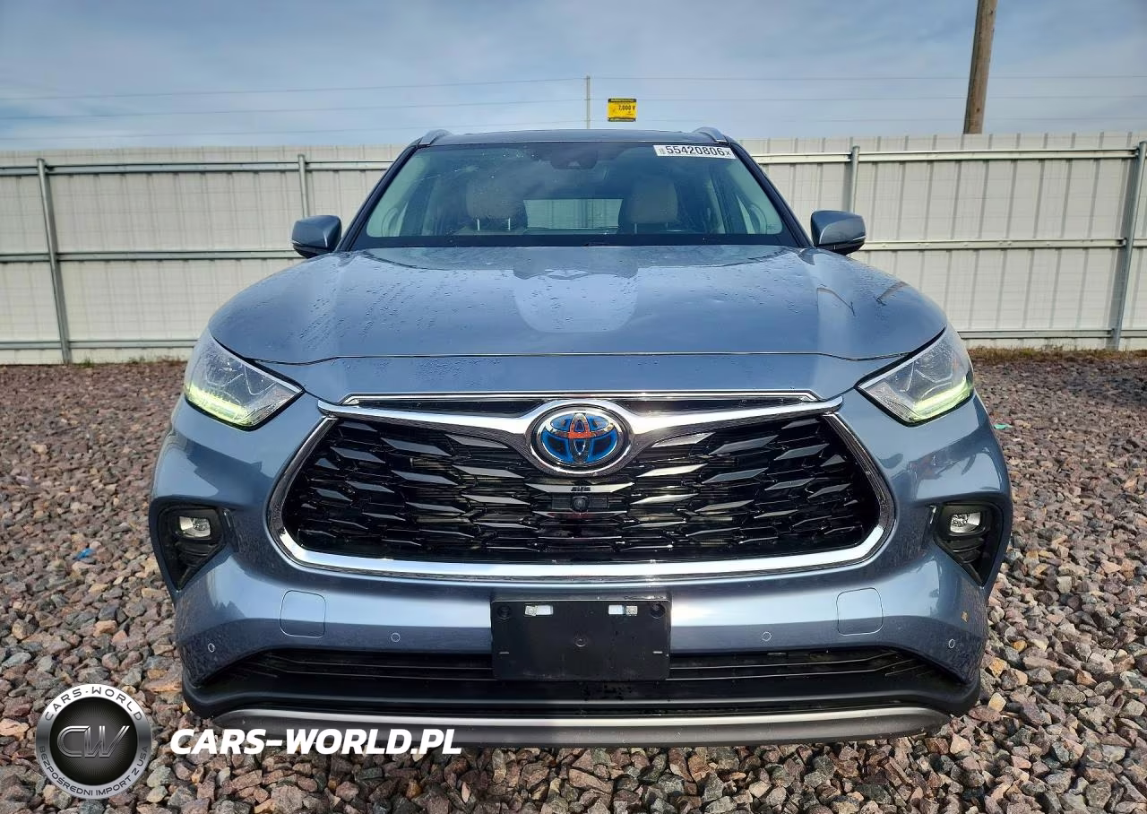 2022 Toyota Highlander Hybrid Platinum VIN:5TDEBRCH7NS096882 - 5