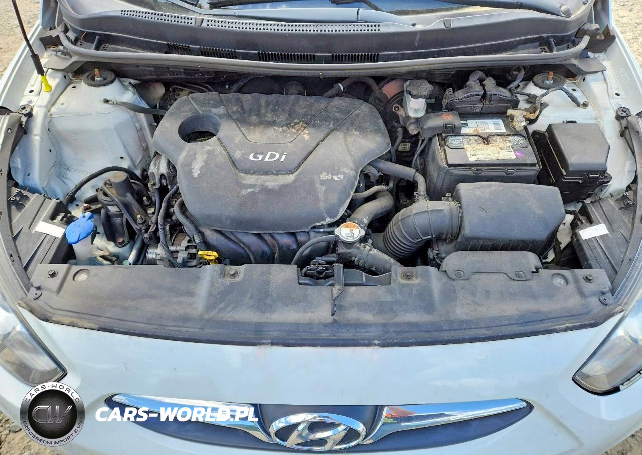 2012 Hyundai Accent Gls VIN:KMHCU4AE7CU238715 - 11