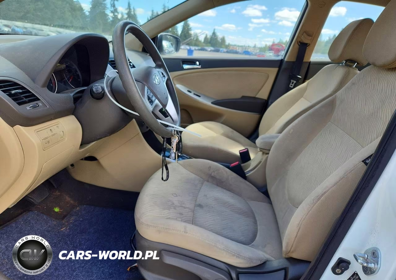 2012 Hyundai Accent Gls VIN:KMHCU4AE7CU238715 - 7