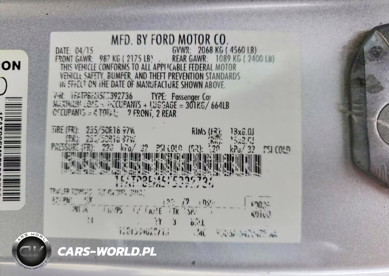 2015 Ford Mustang VIN:1FATP8EM5F5392736 - 13