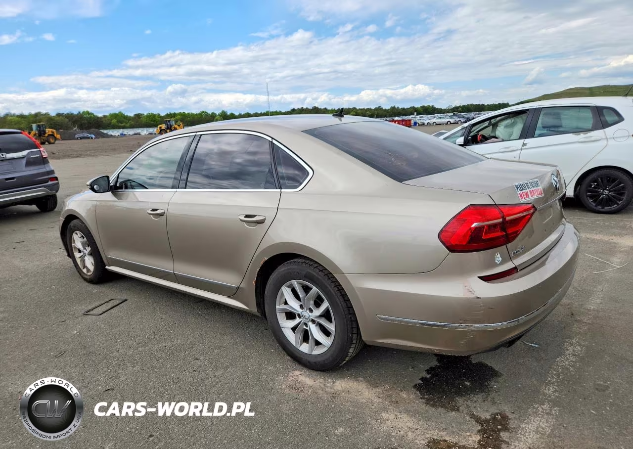 2016 Volkswagen Passat S VIN:1VWAT7A30GC011874 - 2