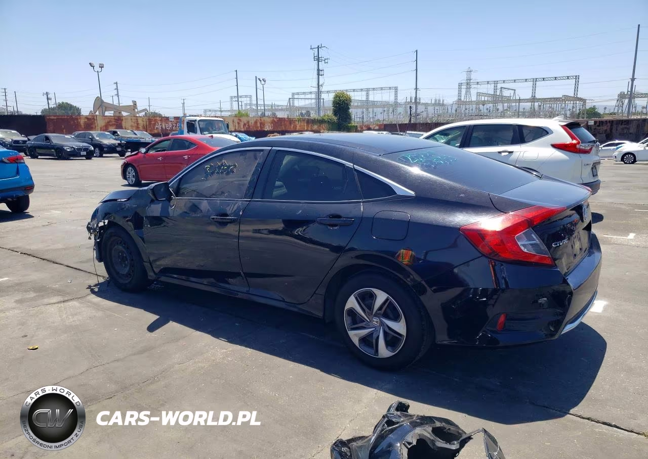 2020 Honda Civic Lx VIN:19XFC2F65LE210968 - 2