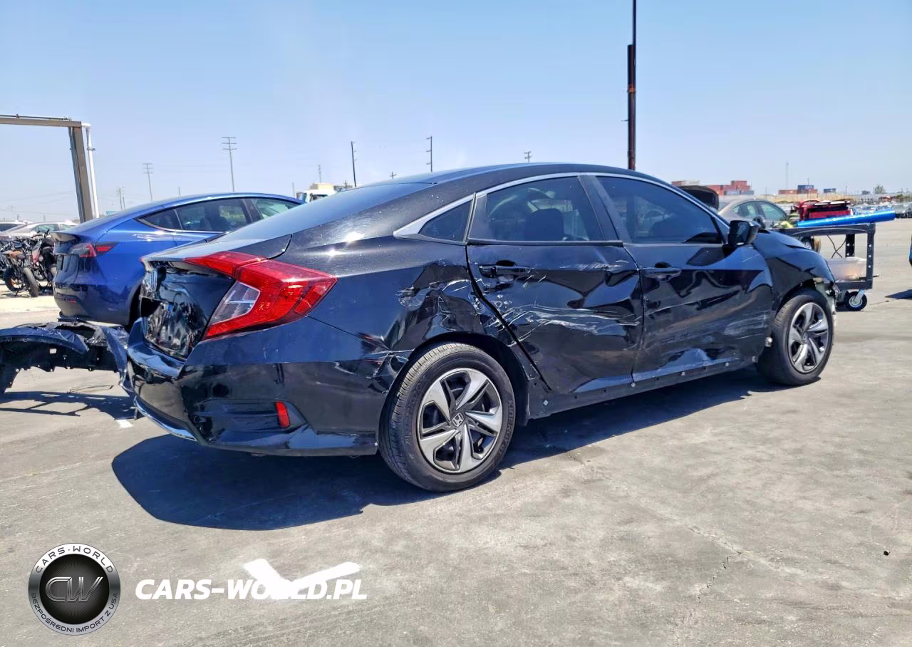 2020 Honda Civic Lx VIN:19XFC2F65LE210968 - 3