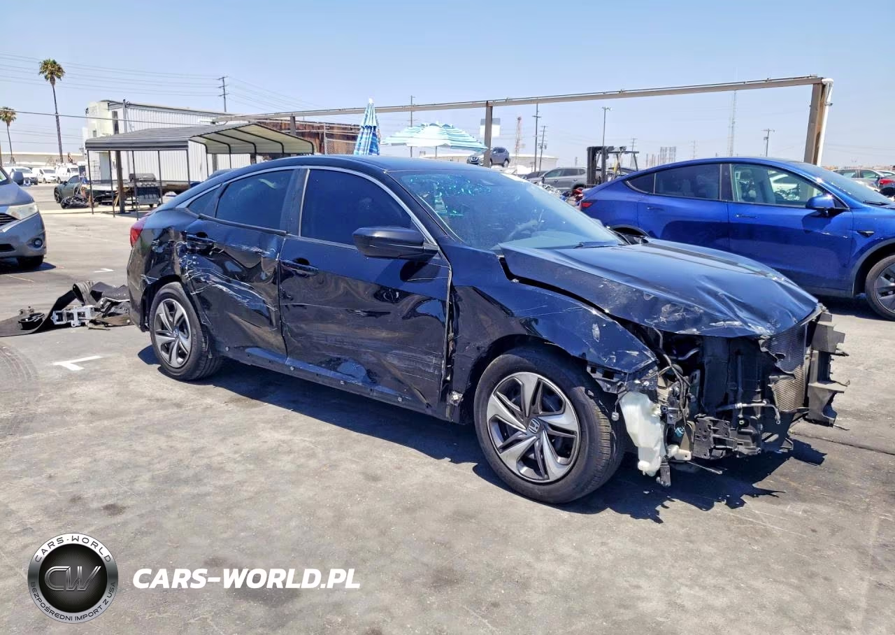 2020 Honda Civic Lx VIN:19XFC2F65LE210968 - 4