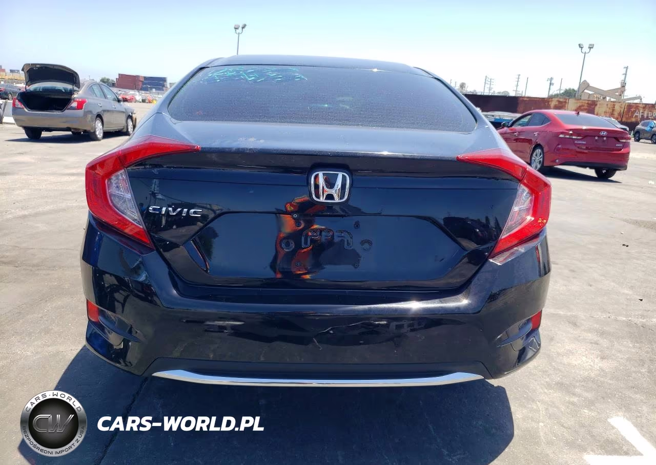 2020 Honda Civic Lx VIN:19XFC2F65LE210968 - 6