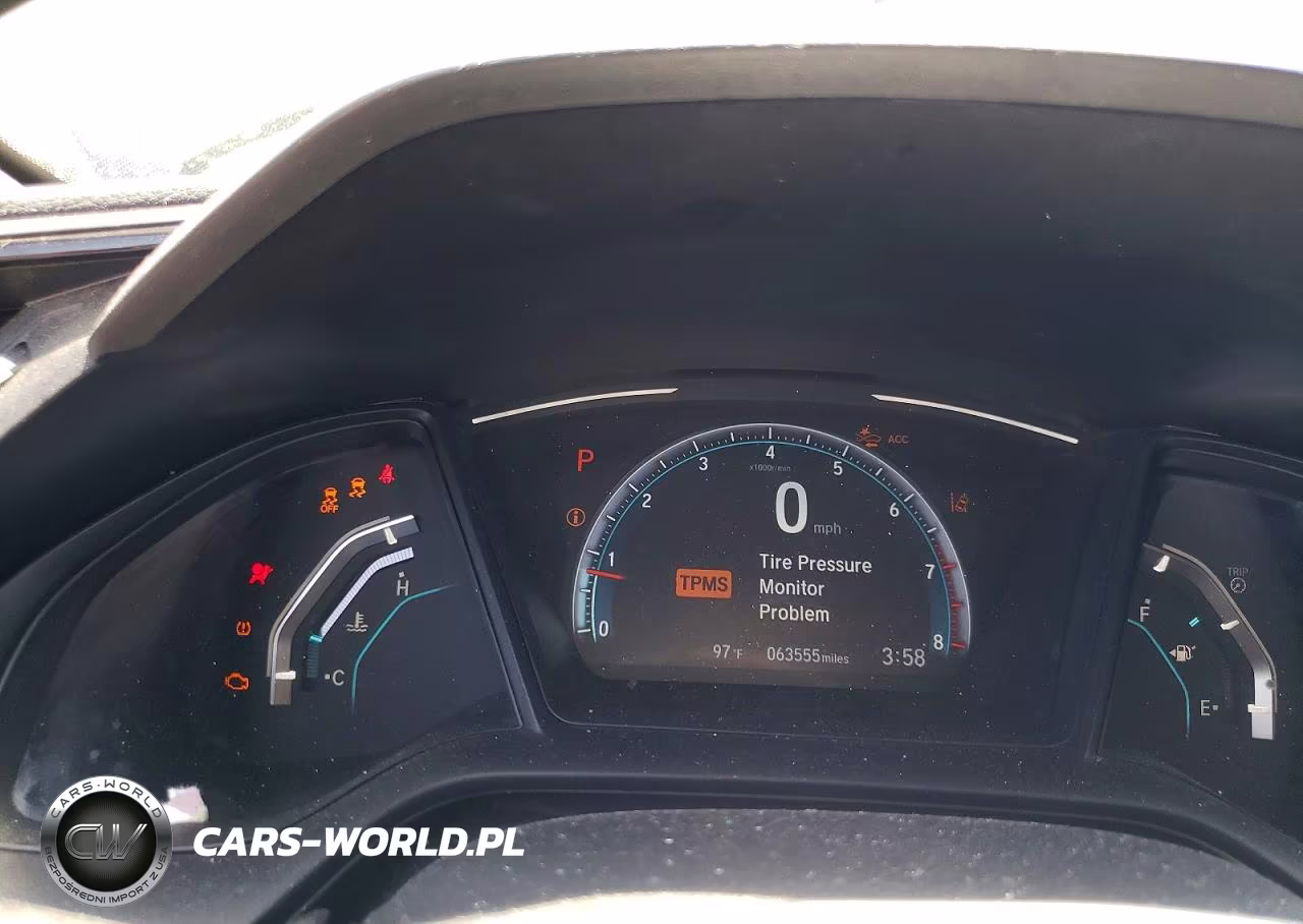 2020 Honda Civic Lx VIN:19XFC2F65LE210968 - 9