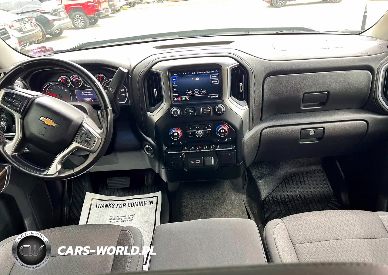 2020 Chevrolet Silverado K1500 Lt VIN:3GCUYDET7LG423467 - 9