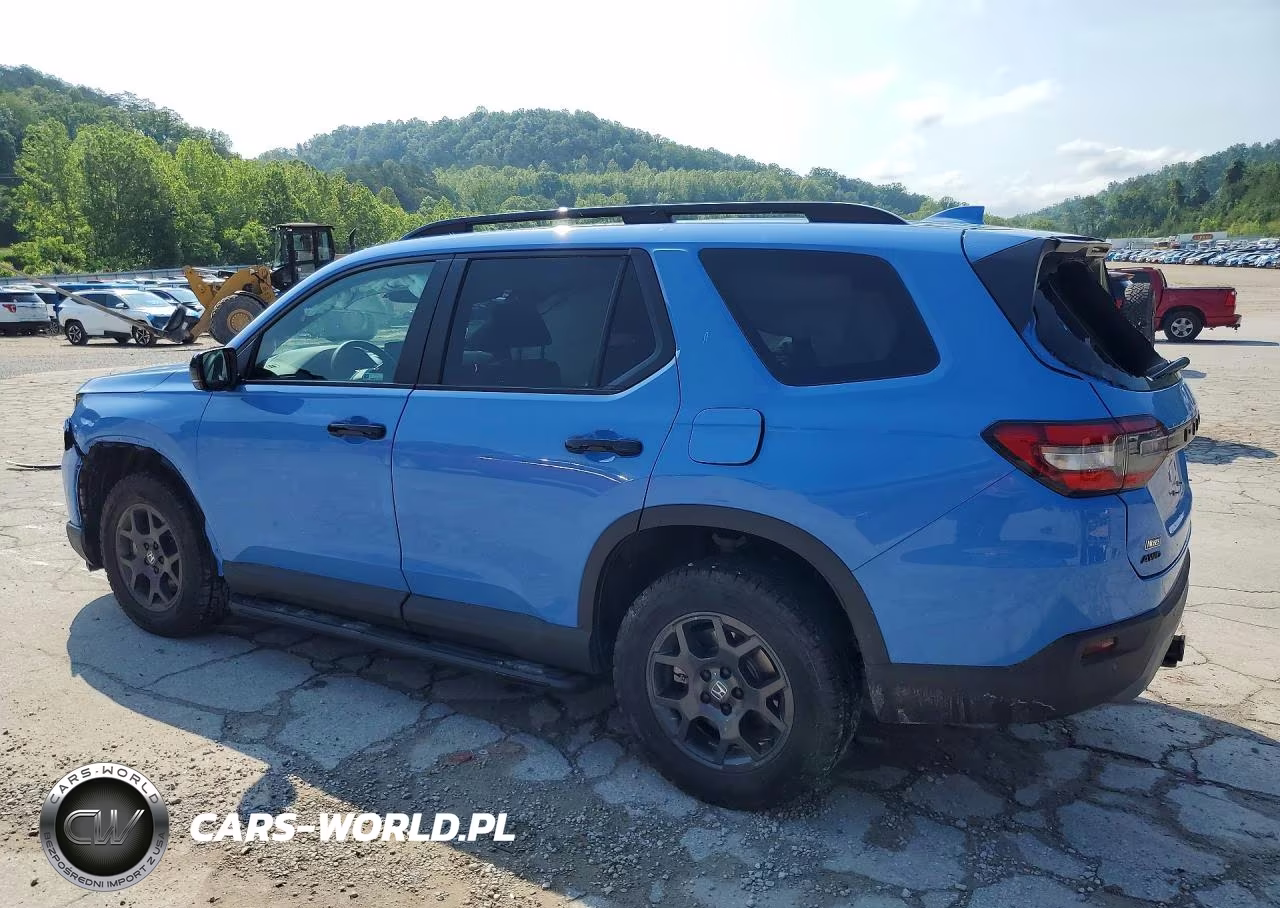 2025 Honda Pilot Trailsport VIN:5FNYG1H63SB193178 - 2