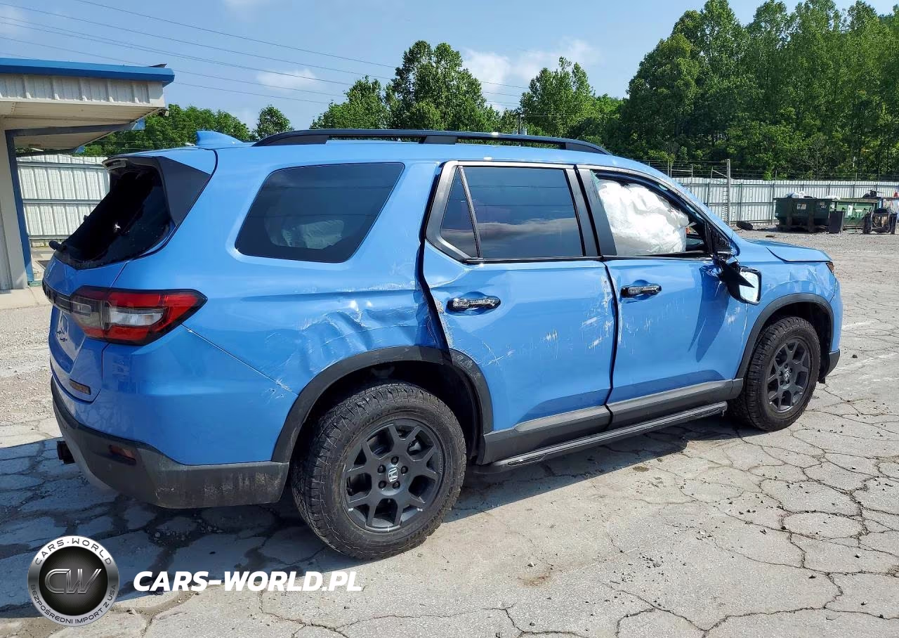 2025 Honda Pilot Trailsport VIN:5FNYG1H63SB193178 - 3