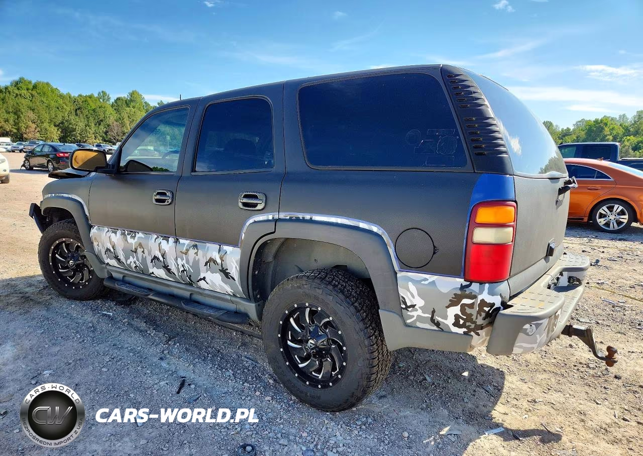 2003 Chevrolet Tahoe K1500 VIN:1GNEK13Z43R269383 - 2