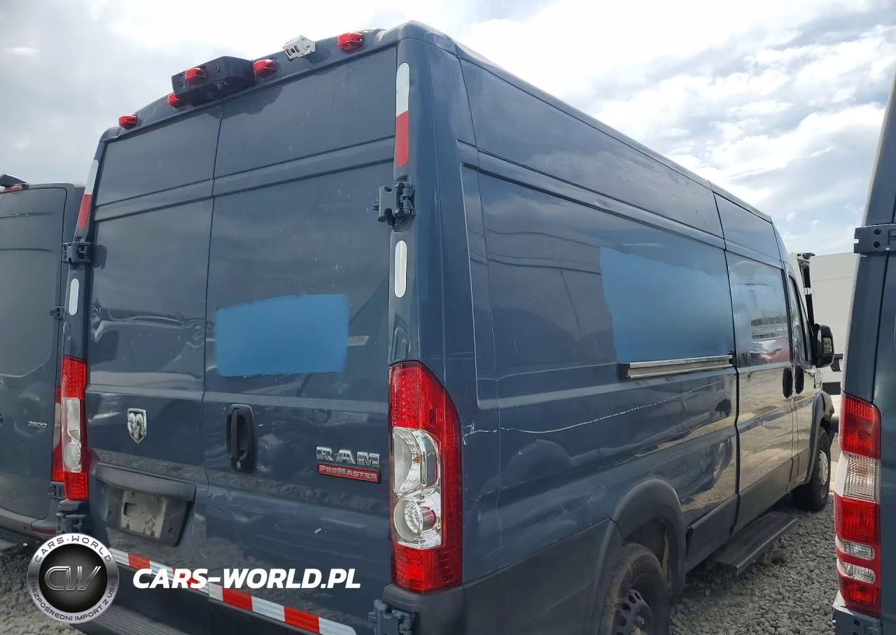 2021 Ram Promaster 3500 Delivery Van VIN:3C6FRVJG7ME503800 - 3