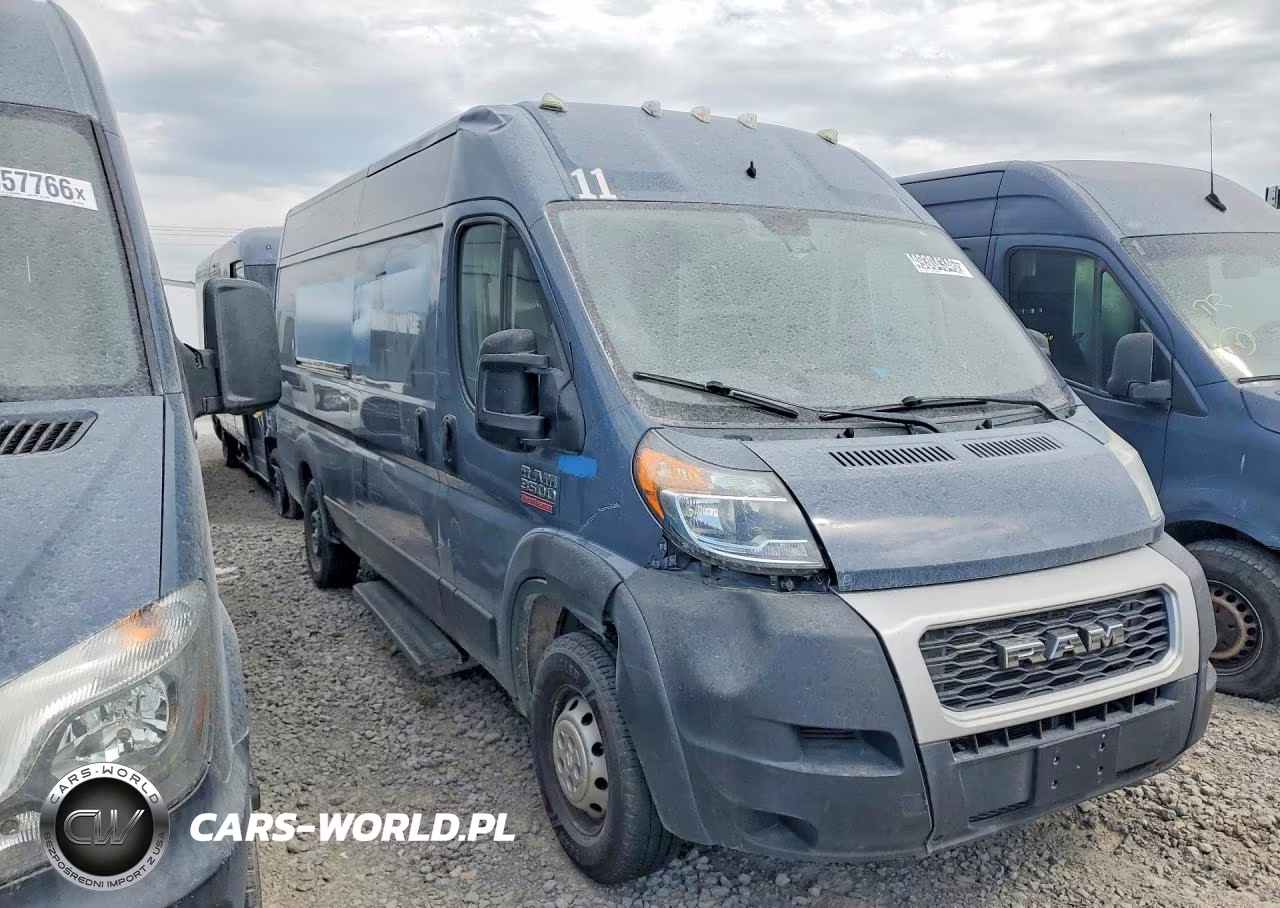 2021 Ram Promaster 3500 Delivery Van VIN:3C6FRVJG7ME503800 - 4