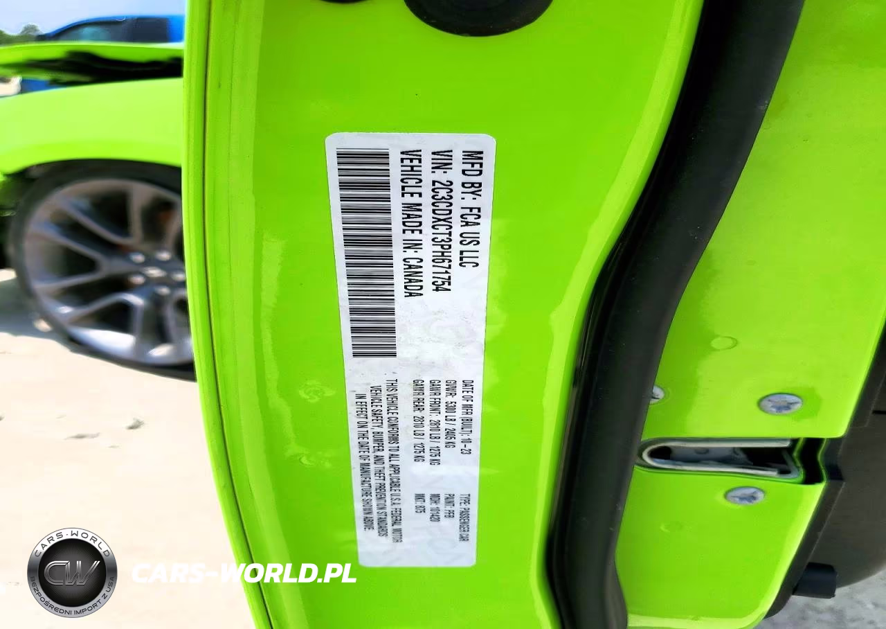 2023 Dodge Charger R VIN:2C3CDXCT3PH671754 - 12